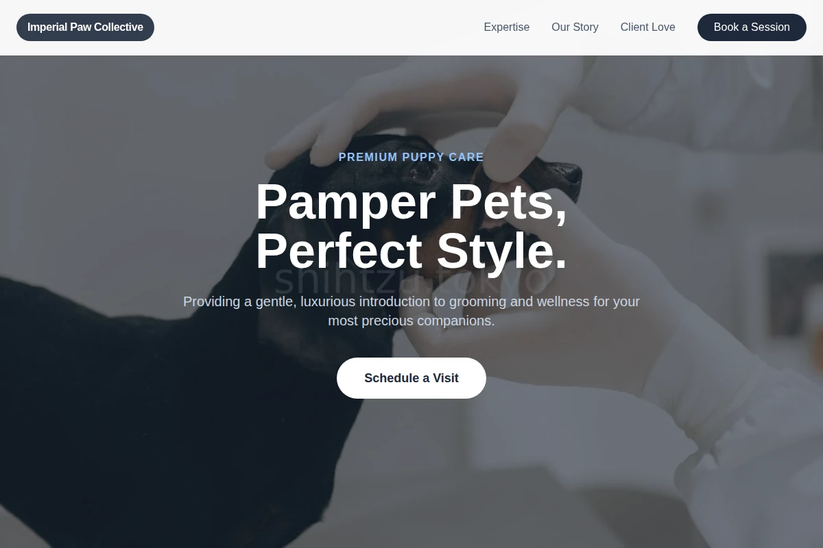 Puppy Animal Care