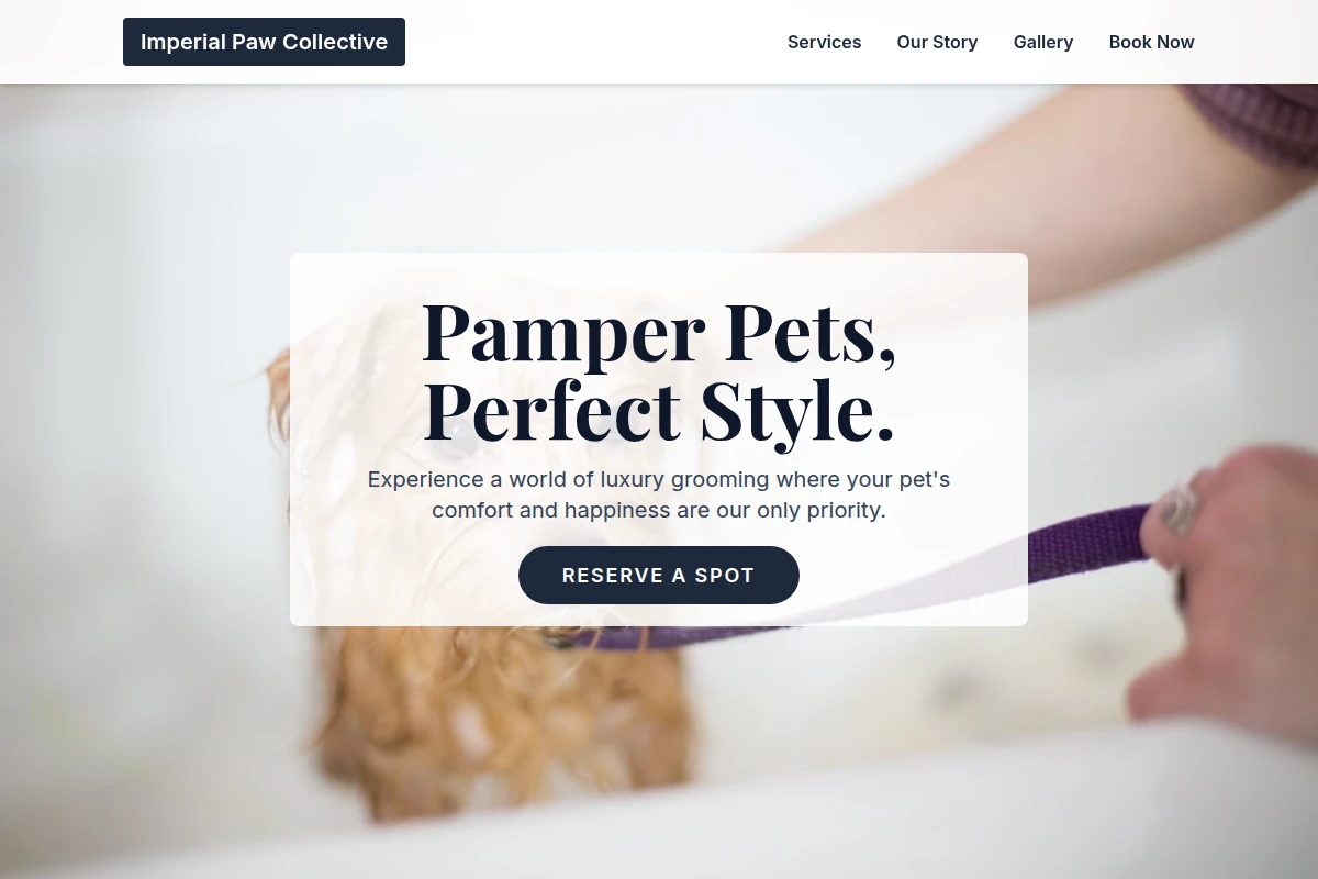 Puppy Pet Grooming