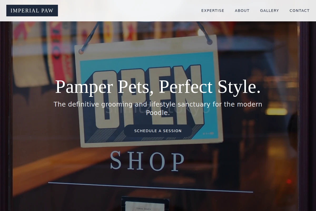 Poodle Pet Shop